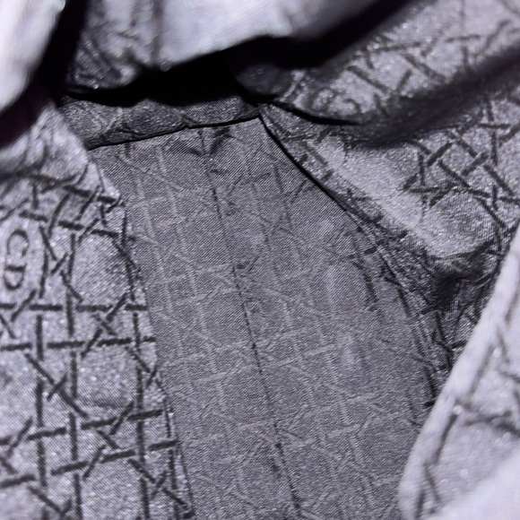 SOLD - Dior Maris Pearl Handle Vintage Nylon Bag,Black11x9,EUC,Callout on bottom - Picture 14 of 14